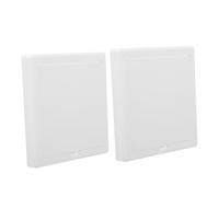 SECFOU 1set Profile Flip Cover for 86 Socket Boxes and Switches, Plastic Waterproof Wall Plate Protector with Safety and Easy Installation, for Office and Hotel Use 2pcs