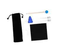 SECFOU 1set Sound Healing Tuning Forks Hammer and Bag for Yoga Meditation and Vibrational Therapy Durable Audio Easy to Hold Design