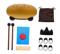 SECFOU 1set Tone Ethereal Tongue Drum Portable Musical Instrument for Meditation Yoga and Creative Expression Beautiful Sound Waves