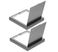 SECFOU 1set Waterproof Electrical Outlet Protector with Flip Cover Mechanism for 86 Type Switches, Profile Plastic Socket Cover Providing Safety Protection and Dust Resistance for 2pcs