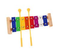 SECFOU 1set Wooden Xylophone Musical Instrument Toy with Notes for Boys and Girls Early Cognitive Development Percussion Piano for Preschoolers and Beginners for Classrooms and Daycare