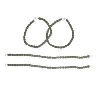 SECFOU 2 Pairs Boot Buckle Straps Boot Elastic Straps Outdoor Flexible Polyester Yarn Aluminum Alloy Sturdy Metal Hooks for Men Women Wilderness Survival