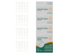SECFOU 200pcs Nasal Wing Tape Nose Contour Shaper Silicone Nose Shaping Tape Small Dumbbell Shape Nostril Contouring for Nostrils Daily Use Photos