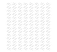 SECFOU 200pcs Plastic Eyeglasses Plug Rimless Glasses Repairing Parts Quick Installation Double Plug Buckle and Sleeve Design for Professional Glasses Stores and Daily Wear