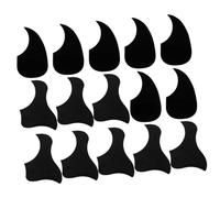 SECFOU 20pcs 41-inch Folk Guitar Pickguard Set Black Pvc Acoustic Guitar Protective Plate Anti-scratch Decals for Acoustic Strumming Shield
