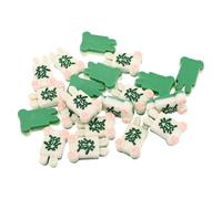 SECFOU 20pcs Cartoon Flat Resin Charms Resin Accessories for DIY Projects and Home Decor, Unique Playful Design with Mahjong Animal Shapes, Easy DIY Gifting Material for Hair Clip and Car