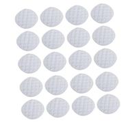 SECFOU 20pcs Cotton Nursing Pads for Breastfeeding Lactating Mothers, Breathable and Protective Milk Savers, Comfortable White Breast Pads, for Use After Childbirth