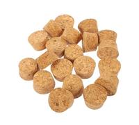 SECFOU 20pcs Crafting Wine Corks Decorative Glass Bottle Stoppers Bulk Pack Bottle Plugs for Home Bar