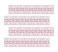 SECFOU 20pcs Disposable Paper Napkins Love Hearts Print, Strong Absorbency and Versatile Usage, for Valentine's Day, Wedding Anniversary Celebrations, and Bridal Showers