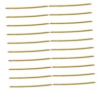 SECFOU 20pcs Guitar Fret Wires for Fingerboard Guitar Fretboard Wire Kit for Electric and Classical Accessories