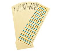 SECFOU 20pcs Guitar Scale Stickers Fretboard Note Decals for Practicing Beginners Learning Music Theory