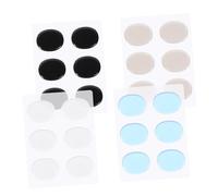 SECFOU 24pcs Silicone Drum Dampener Pads Drum Dampeners Washable Reusable Mute Pad for