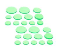 SECFOU 24pcs Silicone Drum Dampeners Self Adhesive Mute Stickers for Snare Drum for Noise Control and Overtones Elimination