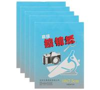 SECFOU 250 Sheets Lens Cleaning Paper Tissue for Camera and Microscope Lenses Portable Booklet Design Safe and Eco-friendly Material for Optical Device Screen Cleaning