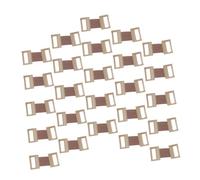 SECFOU 25pcs Bandage Holder Clips Stretch Metal Replaceable Wrap Fastener with Skin Color Elastic Strap Aluminum Hook for Durable Fit and