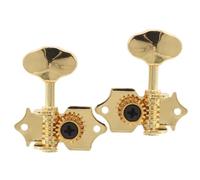 SECFOU 2pcs Acoustic Guitar String Twist Tuning Pegs Tuning Keys Open Style Replacement Parts for Head