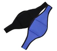 SECFOU 2pcs Adjustable Mic Waist Belts Microphone Holder Bags for Fitness Instructors with Sturdy Dark and Navy Pouches, Portable Mic Carrier Waist Bags for Workout and Yoga