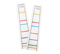 SECFOU 2pcs Beginner Violin Fretboard Sticker Cello Practice Guide Scale Learning Aid Easy Identification for Finger Placement Violin Accessory