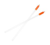 SECFOU 2pcs Bottling Wand with Efficient Shutoff Valve Wine Beer Bottle Filler Wands Plastic Fillers for Kitchen Outdoor Picnic Beginners and Experts