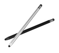 SECFOU 2pcs Capacitive Stylus Pens for Touch Screen Tablets and Phones, Lightweight Copper Aluminum Alloy Drawing and Marking up Document Pens, Convenient to Carry for Everyday Use