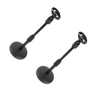 SECFOU 2pcs Desktop Microphone Stand Portable Plastic Weighted Disc Microphone Holder for Computer Meeting Live Streaming