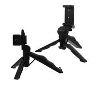 SECFOU 2PCS Flexible Phone Holder Tripod Adjustable Handheld Stabilizer for Outdoor Filming Compact Desktop Stand for Live Streaming and Photography