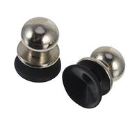 SECFOU 2pcs Game Button Auxiliary Artifact Joysticks for Phone Tablet Metal Joystick for Shooting Games