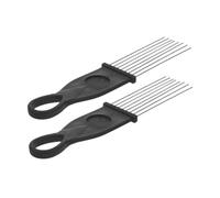 SECFOU 2pcs Guiro Instrument Brushes for Boys and Girls Safe Easy to Hold for Musical Learning and Fun Rhythms for Early Education