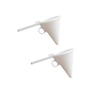 SECFOU 2pcs Handheld Chocolate Funnel Dispenser Baking Icing Tools for Cake Decoration Cream Transfer and Pastry Pouring for Home and Bakery Use