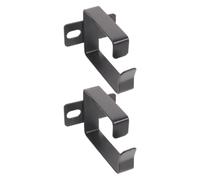 SECFOU 2pcs Metal Cable Manager Ring with Secure Snaps and Arcshaped Channels for Network Rack Cable Management Efficient Vertical Wire Organizer and Multichannel Audio Systems in Cabinet