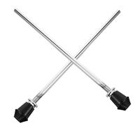 SECFOU 2pcs Metal Drum Stand for Tom Drum Holder Accessory for Percussion Instruments Easy to Clean Stable Support for Live Compatible