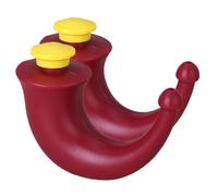 SECFOU 2pcs Red Plastic Nasal Irrigation Bottle Set, Nose Wash Cleaner for Sinus Relief, Irrigation Nose Cleaner Washer for Adult Nasal Hygiene