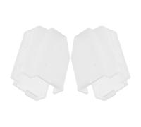 SECFOU 2PCS Semi-transparent Stylus Protection Sleeves for Vinyl Record Player Needles Needle Covers for Turntable Stylus Easy to Install and Clean