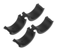 SECFOU 2pcs Silicone Bike Handlebar Gaskets Wear Resistant and Portable Small Gaskets for Mountain Bikes Non-skid Replacement Washers Suitable for Handlebar Brackets Going