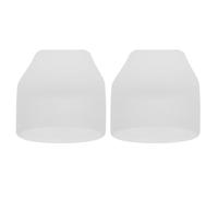 SECFOU 2pcs Silicone Sleeve for Clarinet and Recorder Mouthpiece, Sturdy Protective Mouth Shield Cover to Safeguard from Wear and Damage, for Musicians