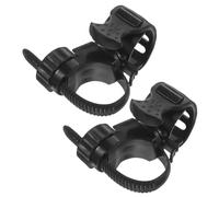 SECFOU 2Pcs Sturdy Cane Holder for Wheelchair and Walker Adjustable Crutch Storage Bracket Electric Scooter Accessories Suitable for Elderly Mobility