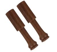SECFOU 2pcs Tibetan Singing Bowl Stick for Meditation Mallet Sound Stick Wooden