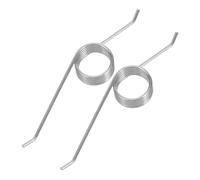 SECFOU 2pcs Trash Bucket Lid Spring Small Springs 1.30x0.24x0.12in Stainless Steel Convenient Reusable Replacement for Trash Can Lid in Home and Office