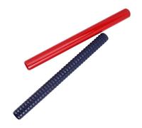 SECFOU 2pcs Unique Percussion Sticks Wooden Rhythm Sticks Toy for Boy Girl's Music Education Ribbed Design