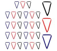 SECFOU 30pcs Award Ribbon Lanyards with Snap Clips for Medals, Comfortable Polyester Sports Medal Necklaces, Resilient Material Suitable for Sports and Business Parties