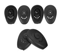 SECFOU 3pairs Silicone Earmuffs Sleep Ear Plugs Ear Protectors for Women Hair Dyeing Covers