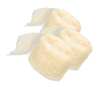 SECFOU 3pcs Collagen Sausage Casing for Homemade Sausages for Hot Dogs and Chinese Making Easy to Clean for and Flavor Experimentation