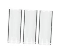 SECFOU 3pcs Finger Guard Chopping Guitar Slide Ring Fingertip Guard for Guitar Finger Covers Pressure Cover for