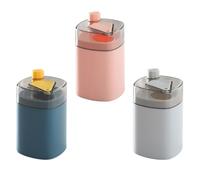 SECFOU 3pcs Portable Toothpick Holder Box Plastic Toothpick Dispenser for Cocktails and Crafts at Friends Gathering Or Family Reunion