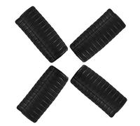 SECFOU 4 Pieces Violin Bow Accessories Rubber Grip Replacement Violin Bow Parts Set for Beginner Musicians Musical Instrument Supplies