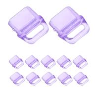 SECFOU 40pcs Purple Type C Dust Plug Set for Mobile Phones and Usb-c Devices, Pvc Material with Dustproof Protection and Wide Compatibility, for Charging Port Maintenance