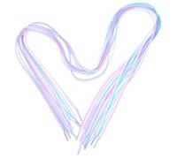 SECFOU 4pcs Flat Shoe Laces Shoes Laces Replacement Beautiful Unique Creative Design Polyester Simple to Use Replacement Option for Runners 120cm