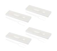 SECFOU 4pcs Livestock Early Pregnancy Tester Tool for Farm Animals with Noninvasive Testing and Intuitive Display Results, Abs Material Pregnancy Test Strips Suitable for Breeding