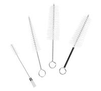 SECFOU 4pcs Mouthpiece Cleaning Brush Saxophone Tools Cleaning Brush for Sound Hole Nylon Material for Wind Instruments Maintenance