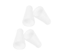 SECFOU 4pcs Silent Replacement Stylus Pencil Tips Compatible with Apple Pencil Generation Anti-slip Fiber Tip Covers for Precise Touch Screen Use Scratch-resistant Pen Accessories for